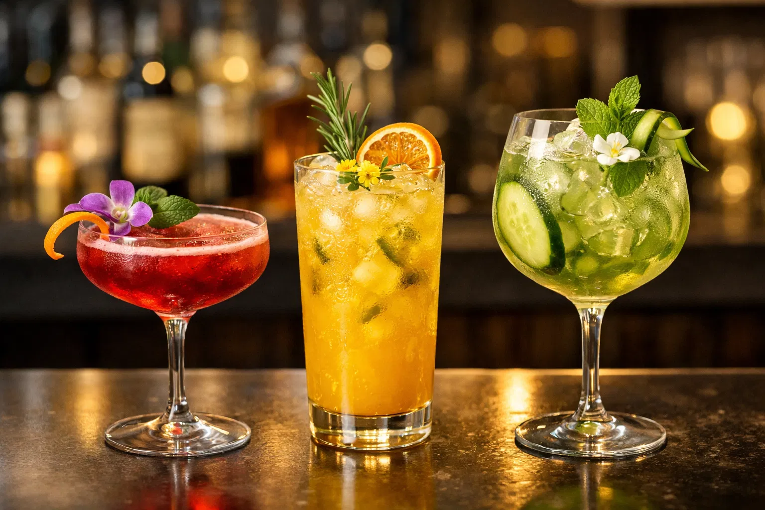 Premium mocktails