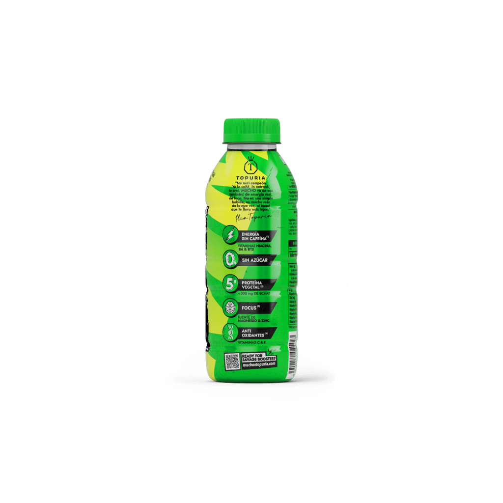 Bebida isotónica MUCHO APPLE CLUTCH PET 12X50cl