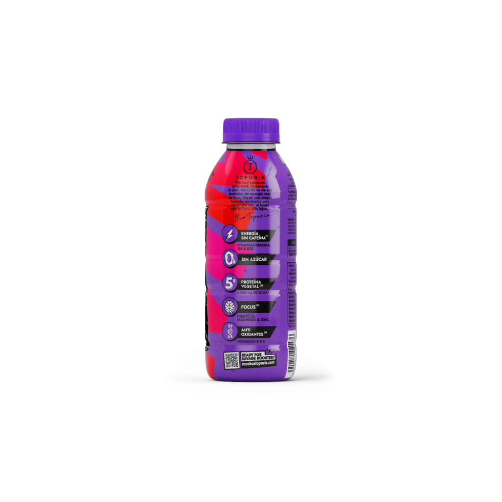 Bebida isotónica MUCHO CHERRY KO PET 12X50cl