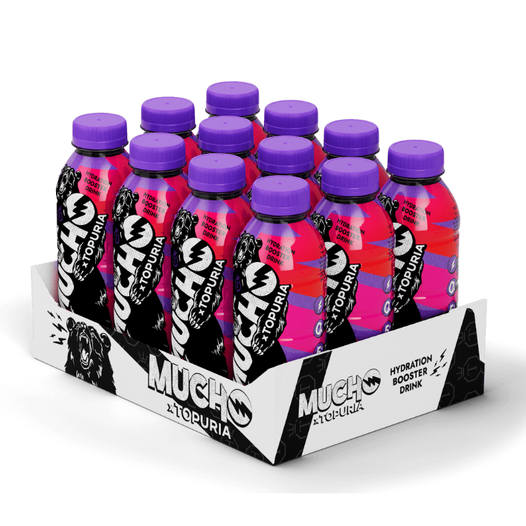 Bebida isotónica MUCHO CHERRY KO PET 12X50cl