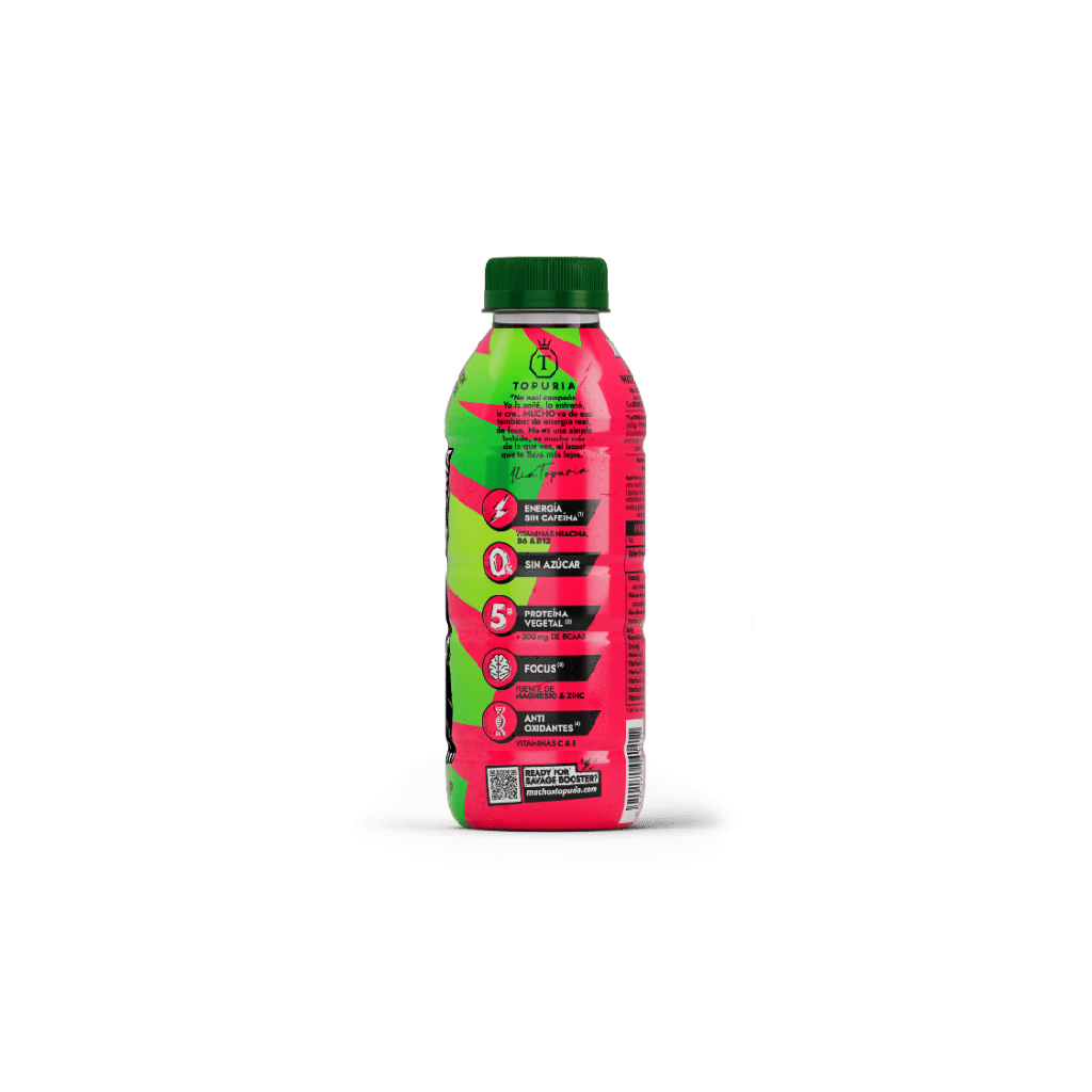 Bebida isotónica MUCHO WATERMELON CHAMP PET 12X50cl