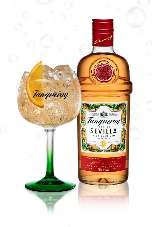 Ginebra TANQUERAY FLOR DE SEVILLA 41,30º 70cl