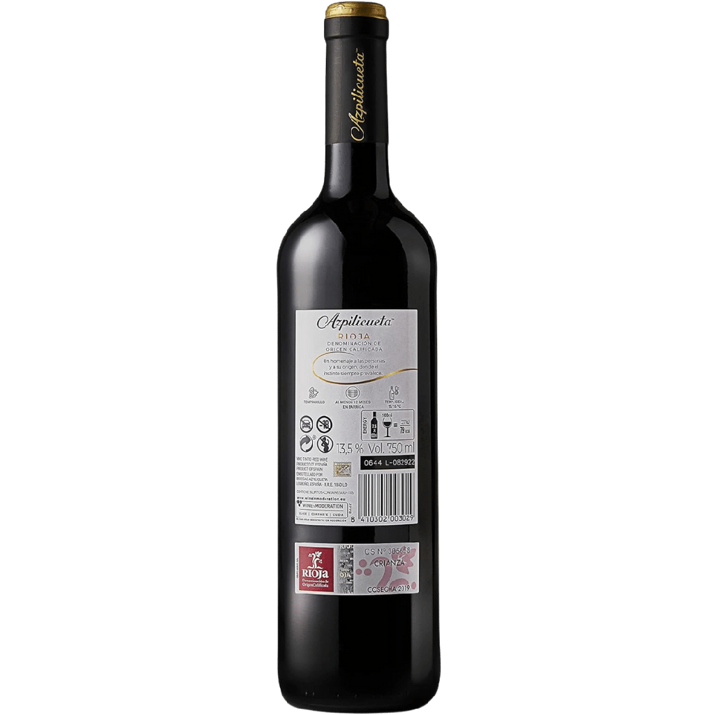 Vino AZPILICUETA 2019 Cza Tinto 75cl