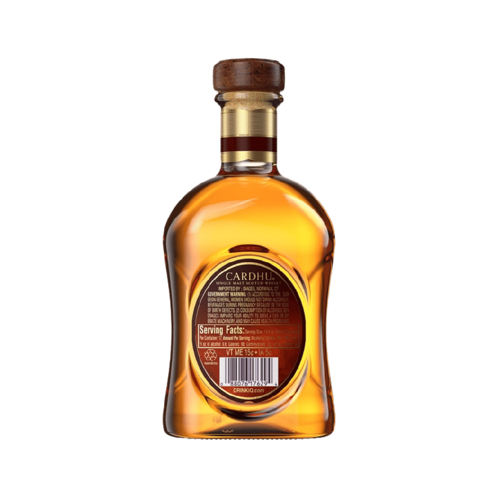 Whisky CARDHU 70cl