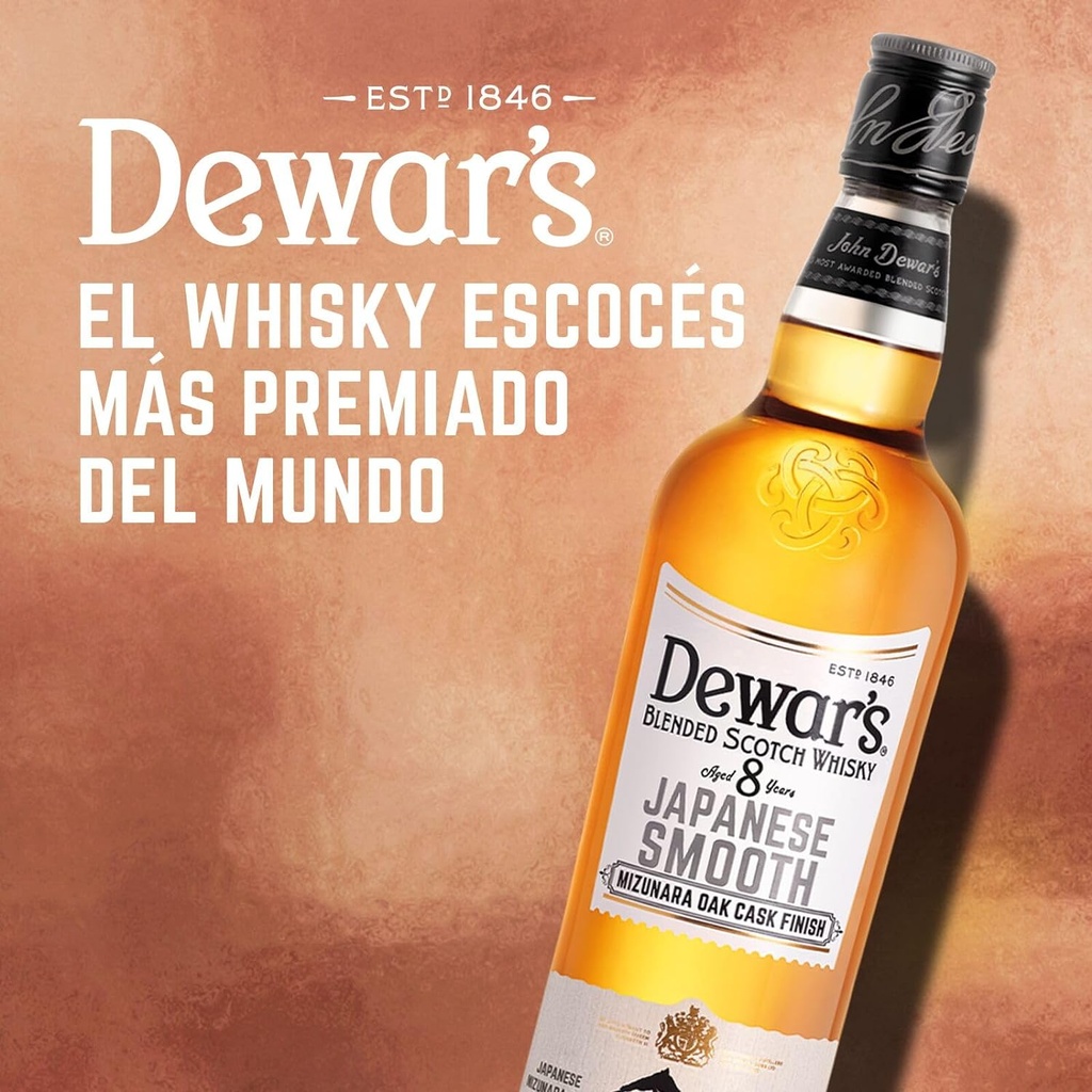 Whisky DEWARS JAPANESE SMOOTH 8A 70Cl