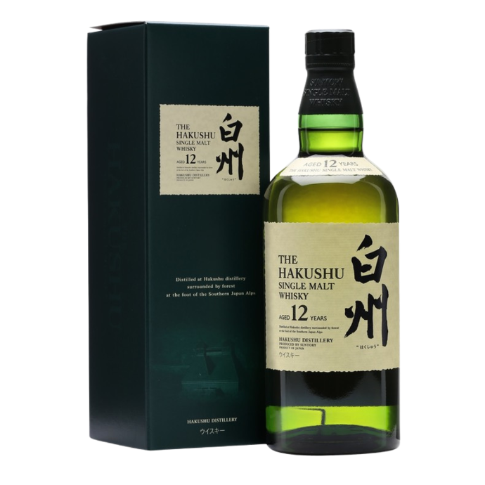 Whisky Japones HAKUSHU 12 AÑOS 43º 70cl
