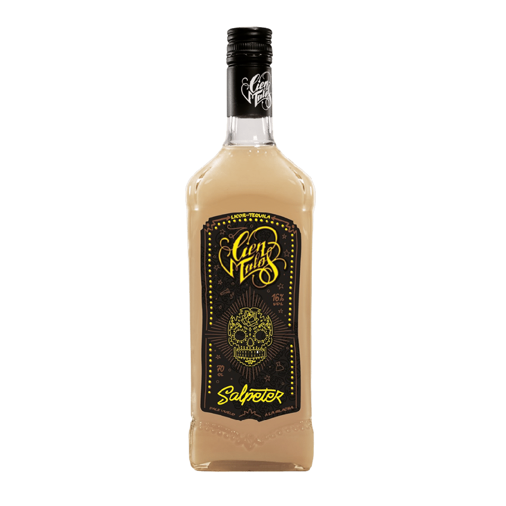 Licor de tequila & caramelo SALPETER CIEN MALOS 70cl