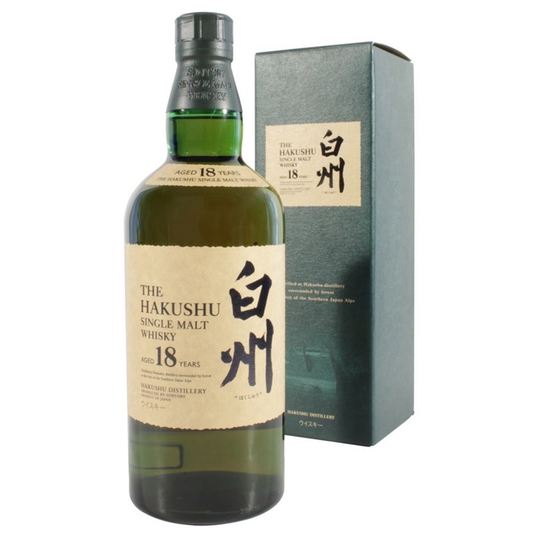 Whisky Japones HAKUSHU 18Años 70cl