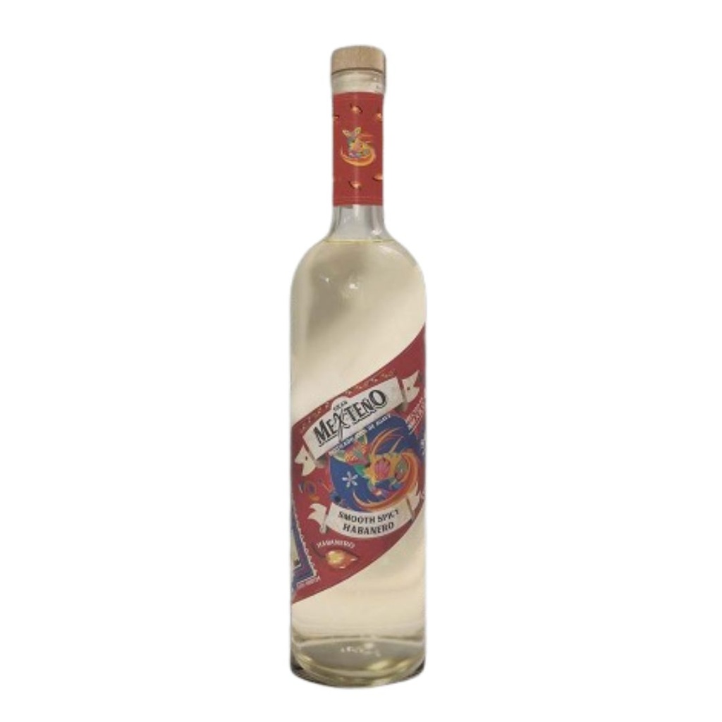 Destilado de agave GRAN MEXTEÑO SMOOTH SPICY HABANERO 70cl