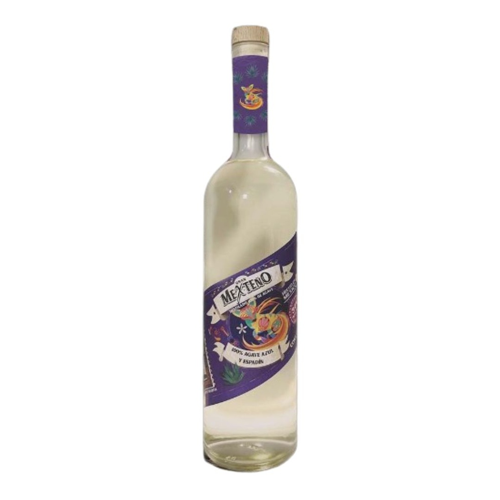 Destilado GRAN MEXTEÑO Agave azul y Espadín 70cl