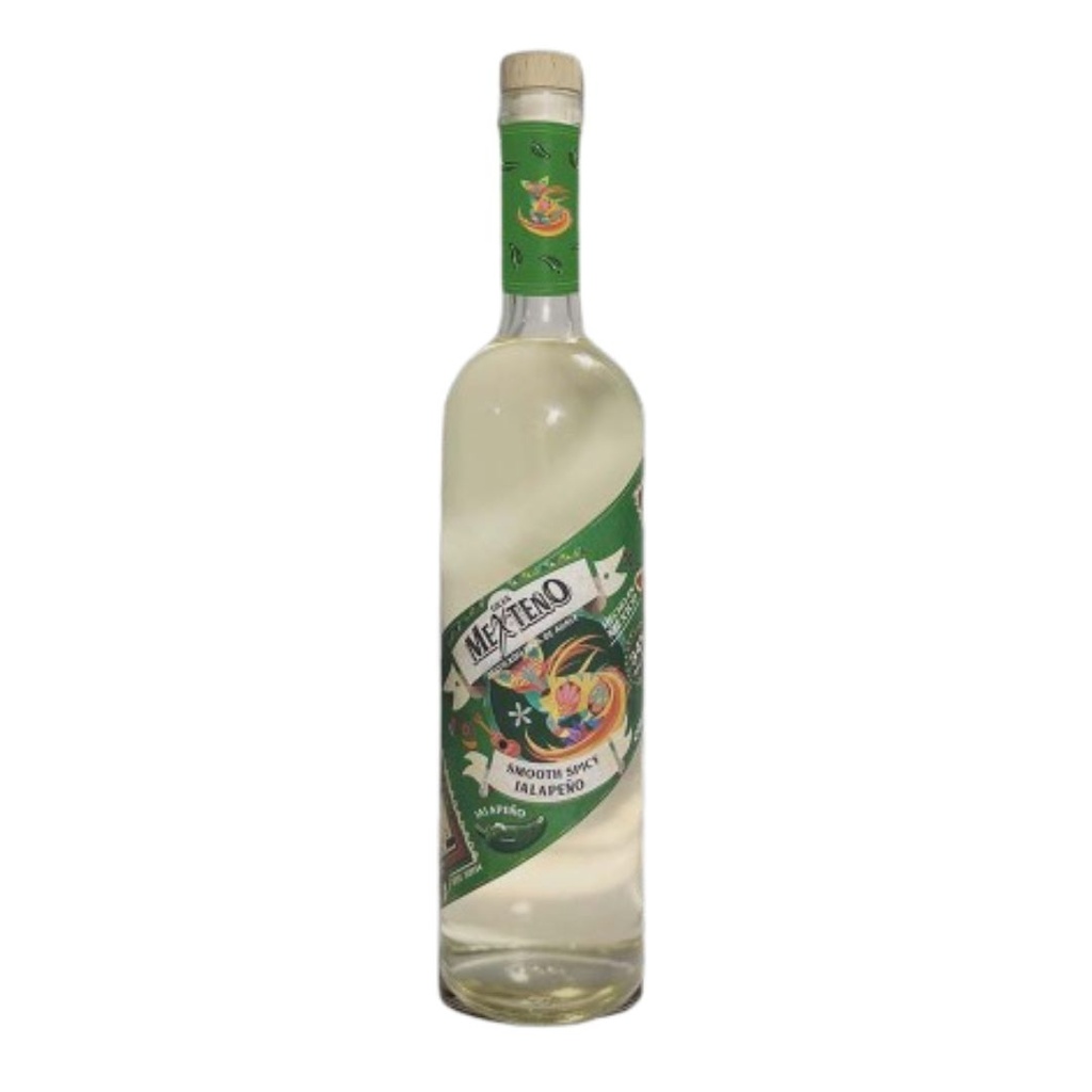Destilado GRAN MEXTEÑO SMOOTH SPICY JALAPEÑO 70cl