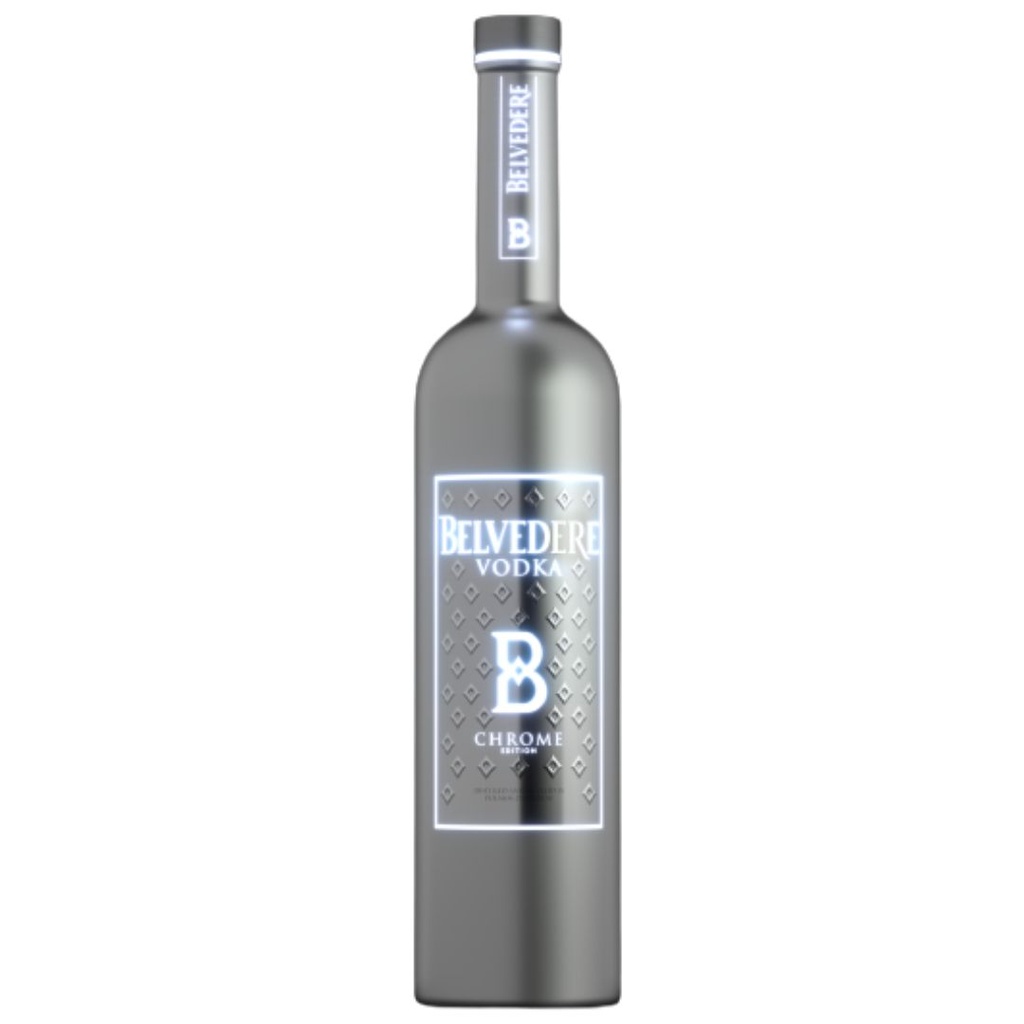 Vodka BELVEDERE BESPOKE CHROME ( FITZ ) 1.75L