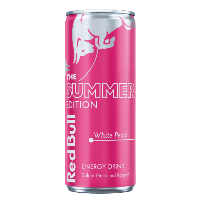 Energético RED BULL SUMMER (WhitePeach) 25clx24