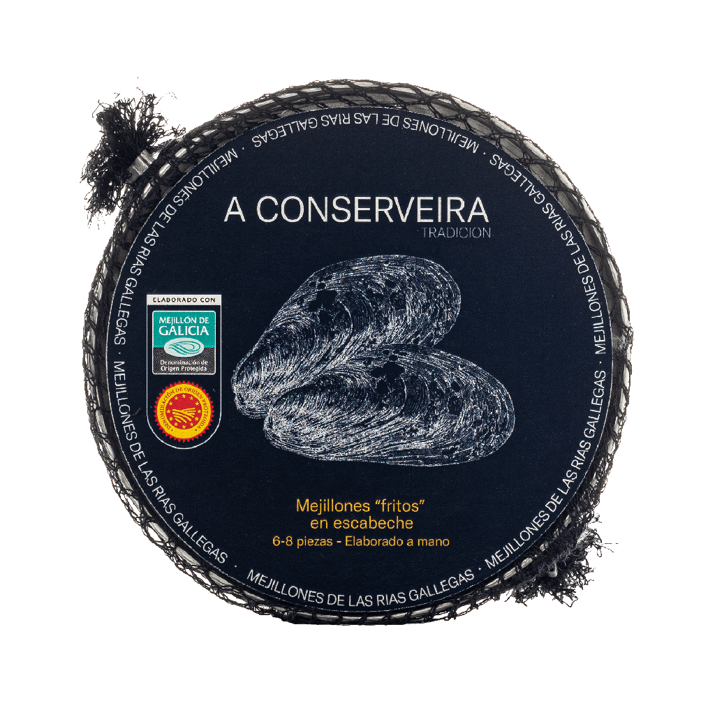 Mejillones escabeche 6/8 RO-120 A CONSERVEIRA Tradición
