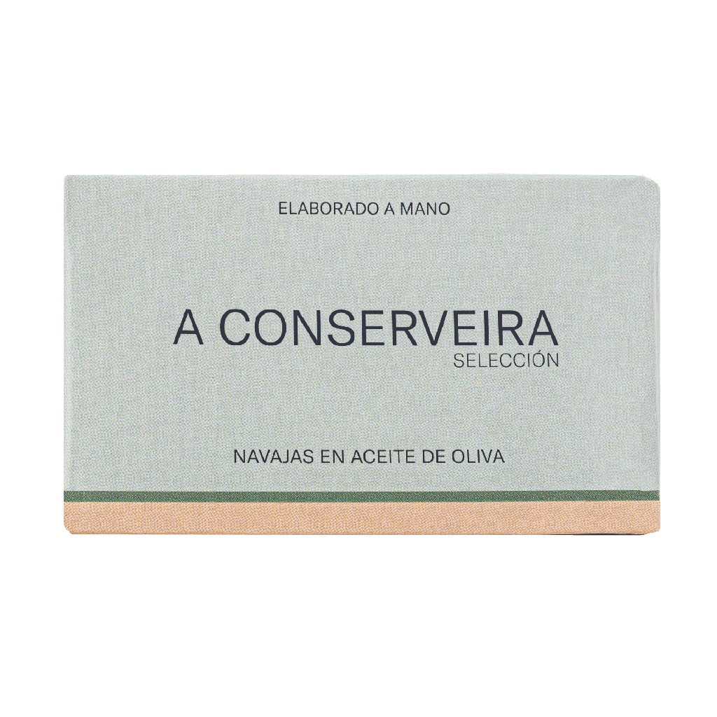 Navajas en aceite Oliva RR-125 A CONSERVEIRA Selección