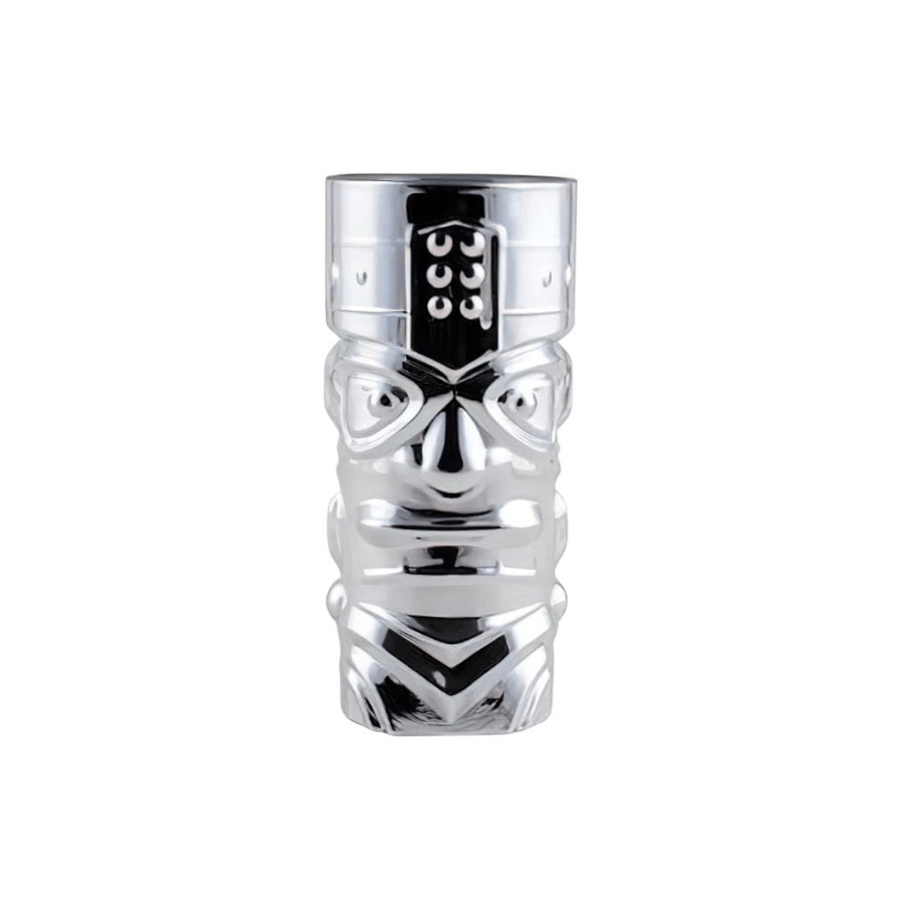 Vaso Tiki Glass Highball Silver 450ml Krittikali