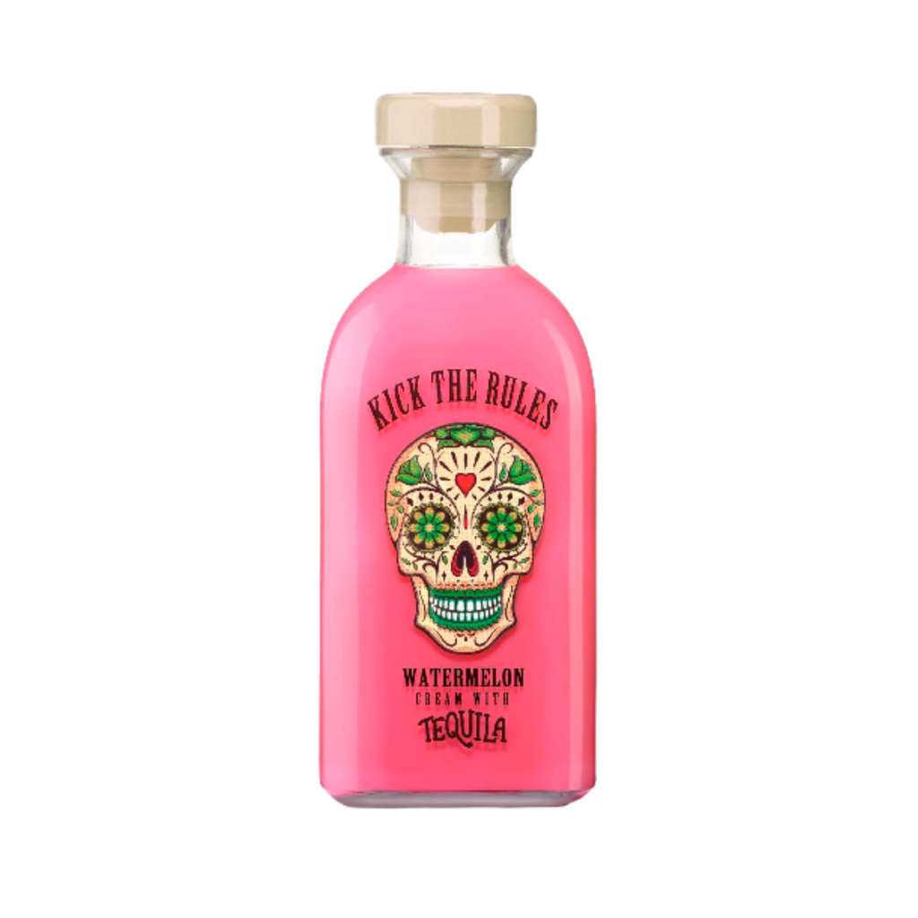 Crema Sandia con tequila KICK RULES 70cl