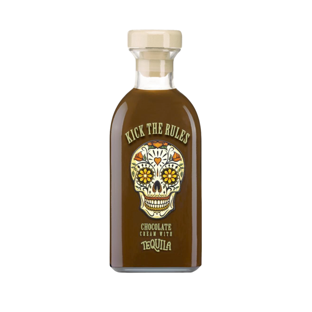 Crema de Chocolate con tequila KICK RULES 70cl