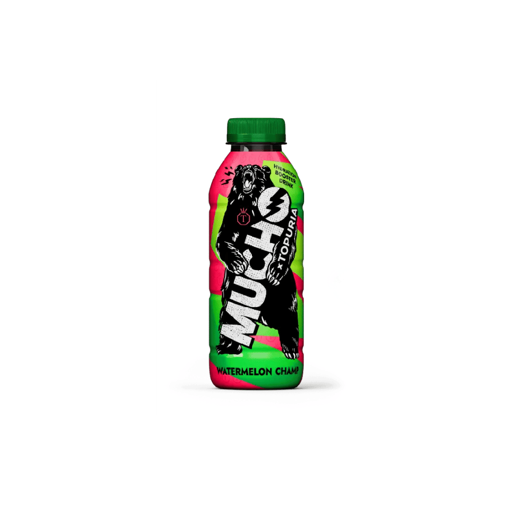 Bebida isotónica MUCHO WATERMELON CHAMP PET 12X50cl
