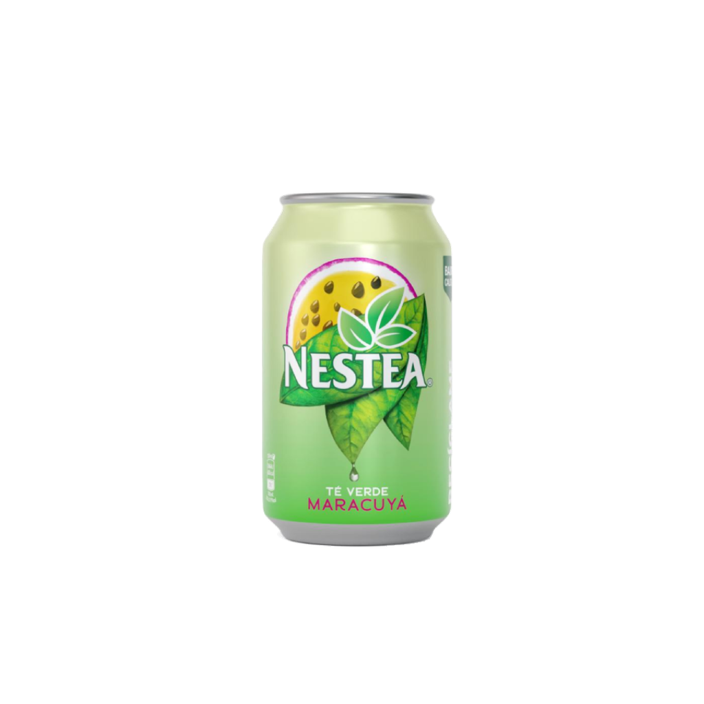 Refresco NESTEA TE VERDE MARACUYA Lata 33clx24 (4u-Pack 6u)