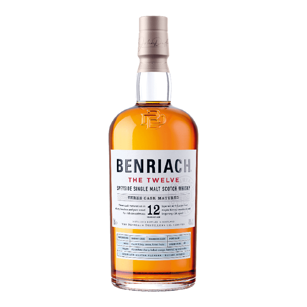 Whisky BENRIACH 12 AÑOS NO TURBADO 70cl 46º