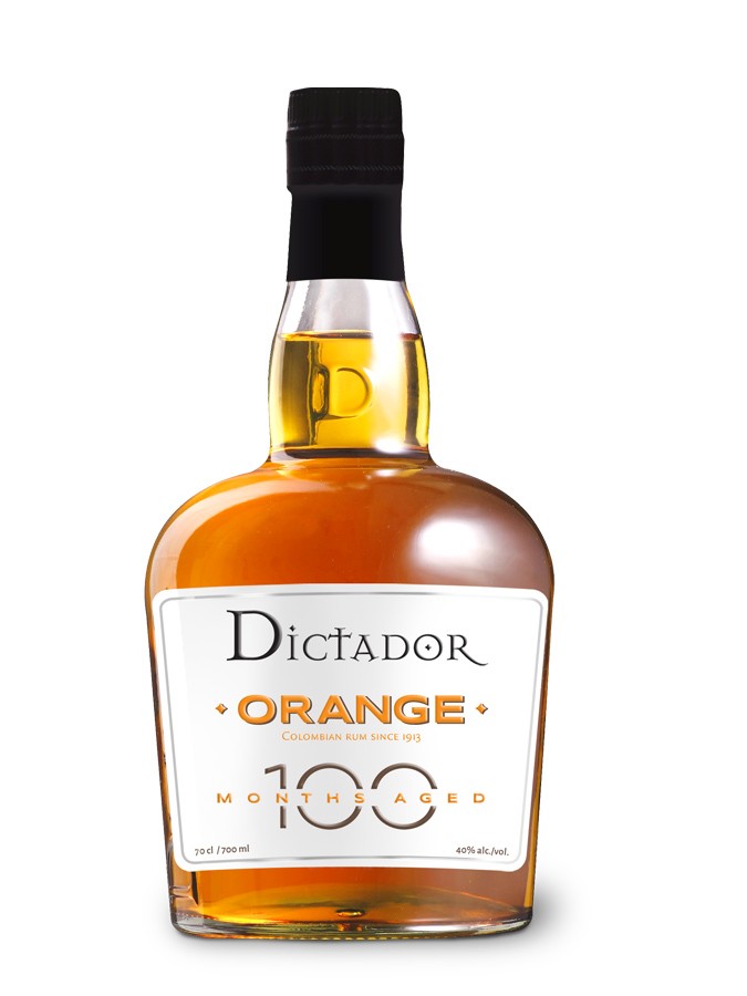 Ron DICTADOR 100 MESES NARANJA 40º 70cl