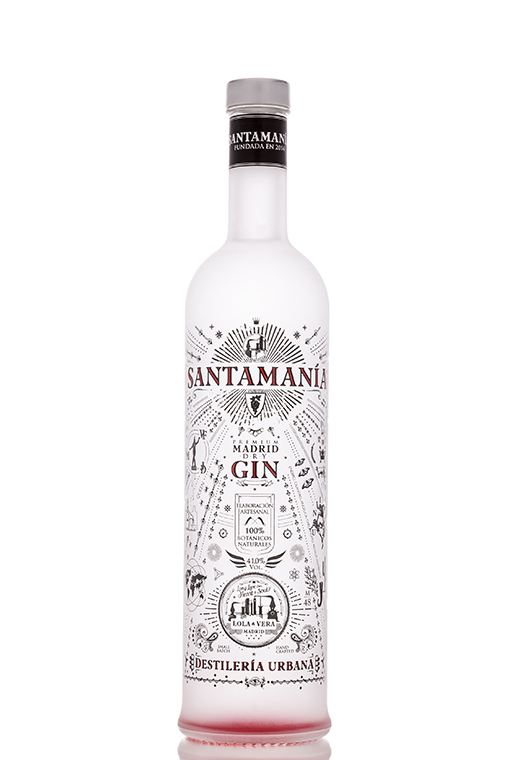 Ginebra SANTAMANÍA MADRID DRY 70cl