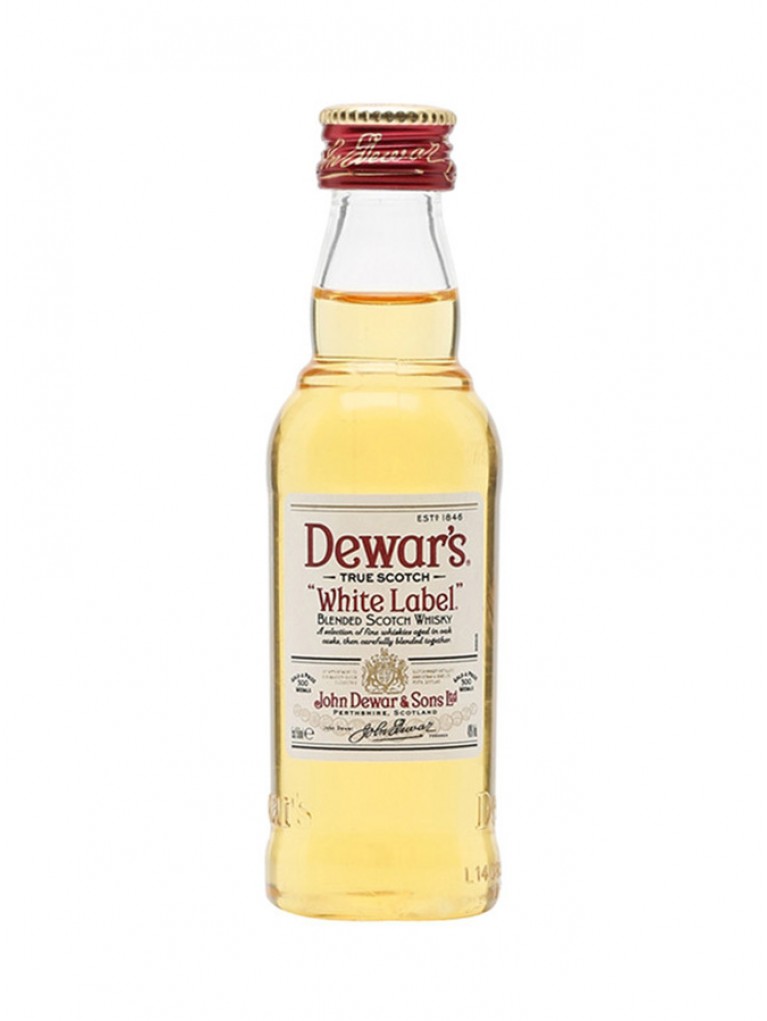 Miniatura Whisky DEWAR`S WHITE LABEL 5cl