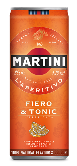 Combinado MARTINI FIERO and TONIC LT 25clx12