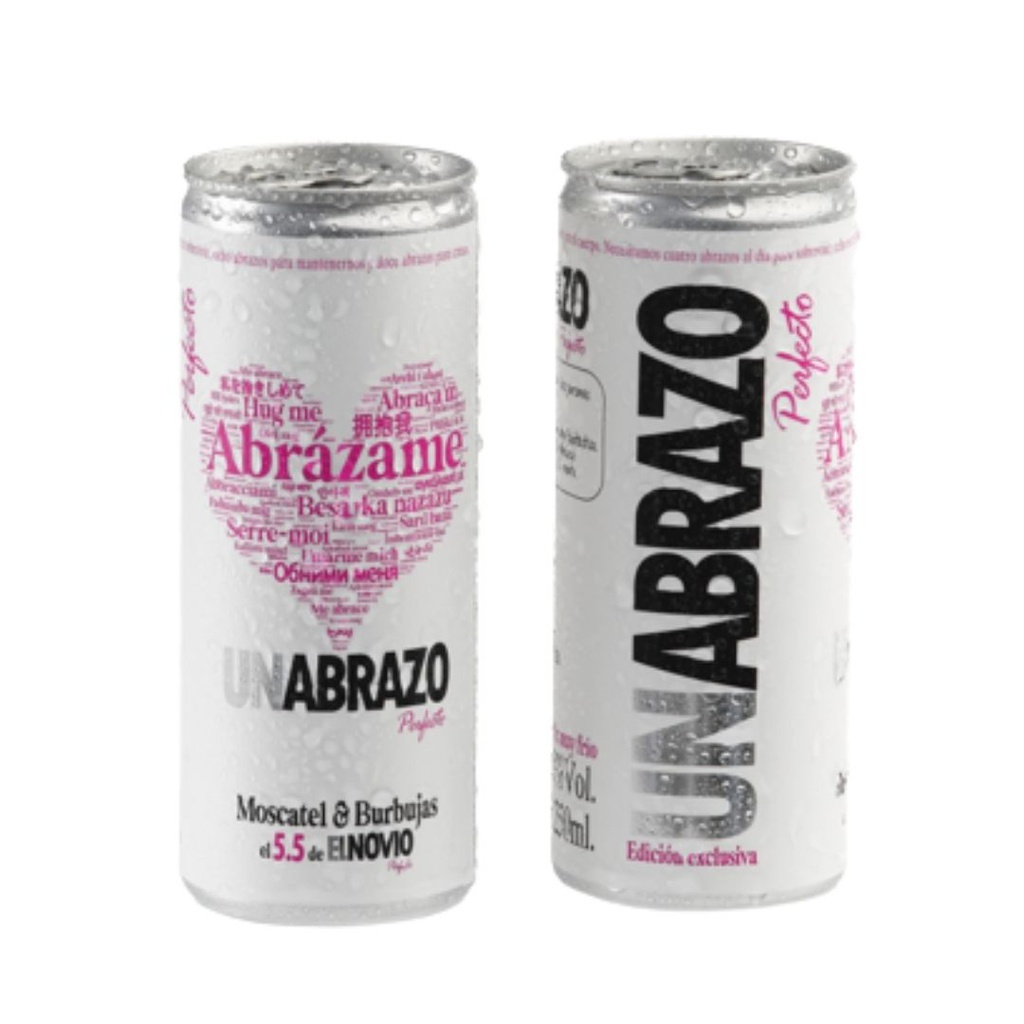 UN ABRAZO PERFECTO 2021 Lata 12x25cl