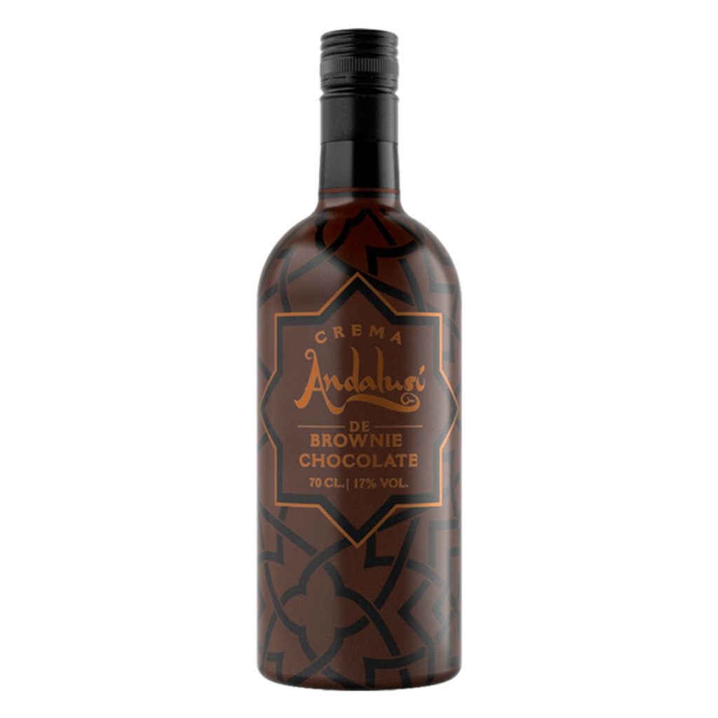 Crema ANDALUSI DE BROWNIE CHOCOLATE 17º 70cl