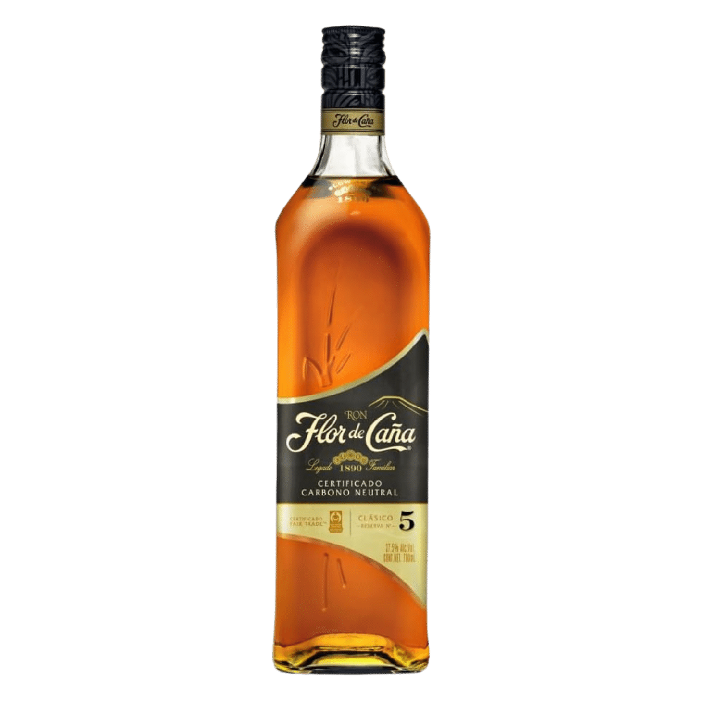 Ron FLOR DE CAÑA 5 AÑOS BLACK