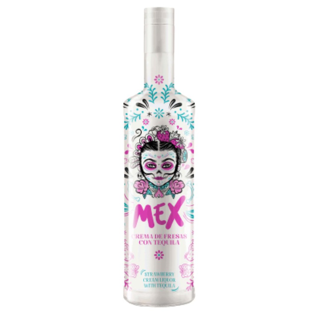 Crema tequila de Fresa MEX 17º 70cl