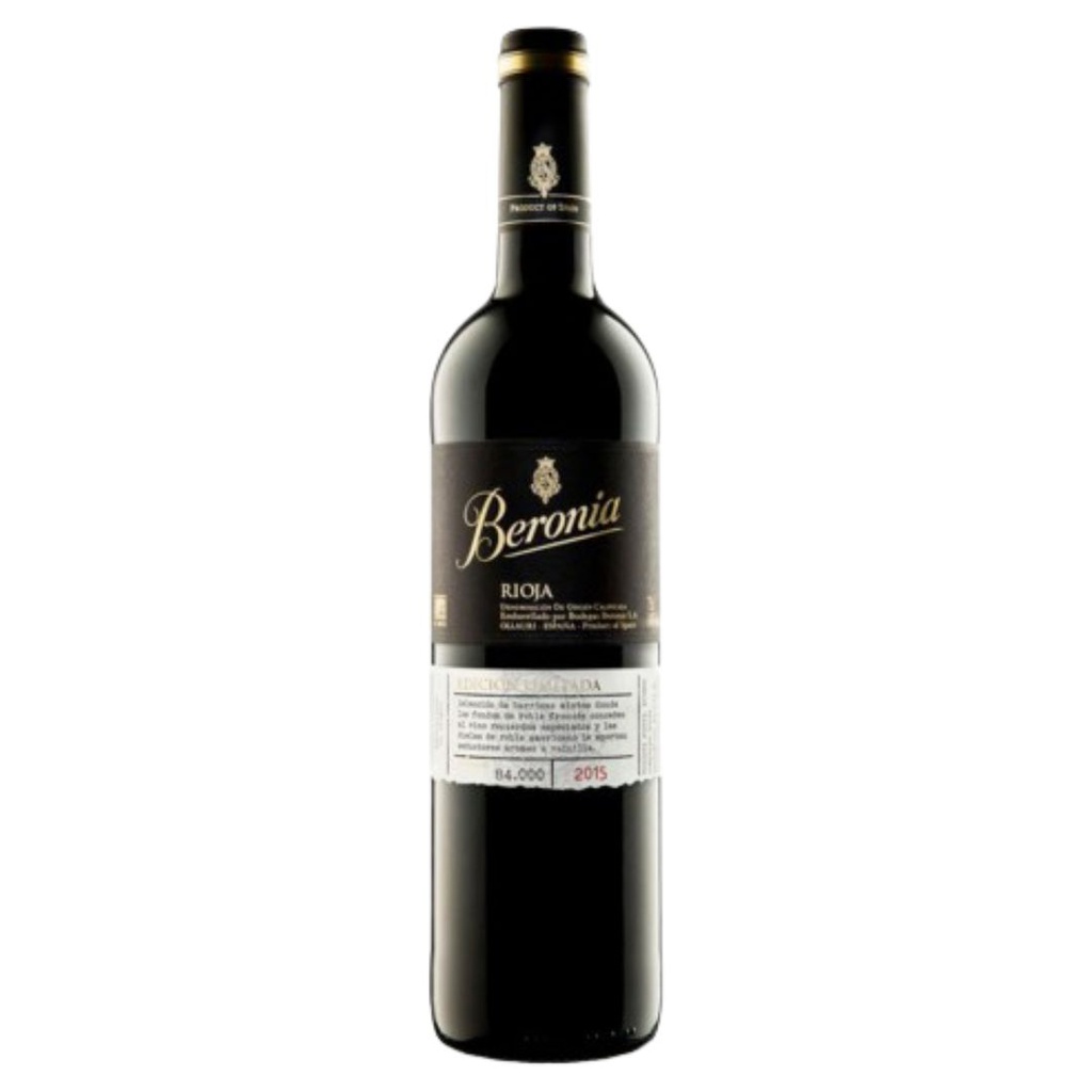 Vino BERONIA EDICION LIMITADA 2018 TINTO 75cl