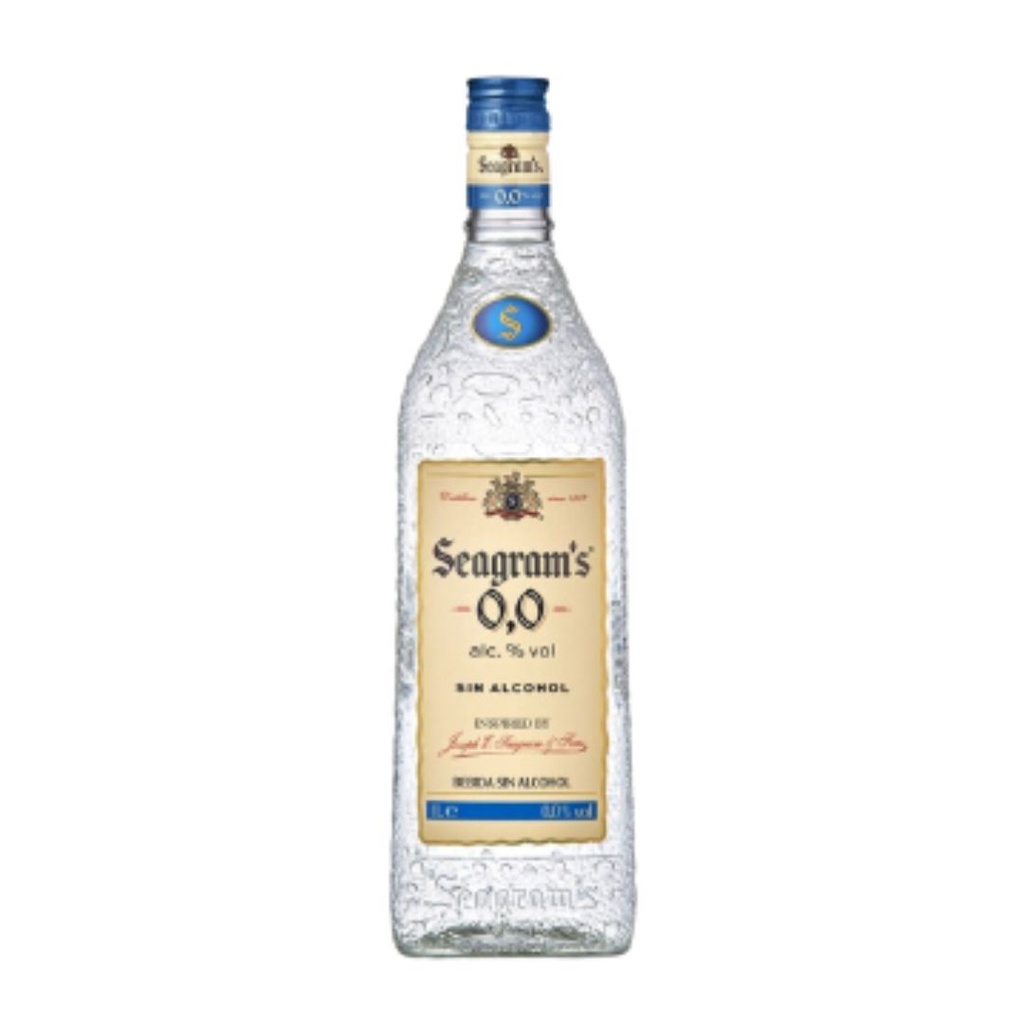 Ginebra SEAGRAMS **0.0** 1L