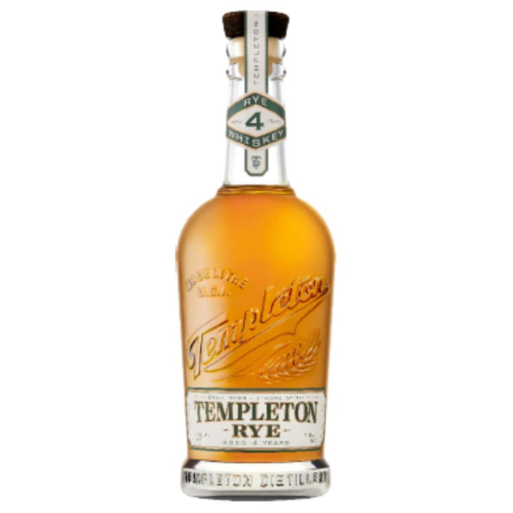 Whiskey TEMPLETON RYE 4 AÑOS 70cl 40º