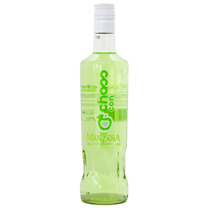 Licor CHASS MANZANA VERDE SIN ALCOHOL 70cl