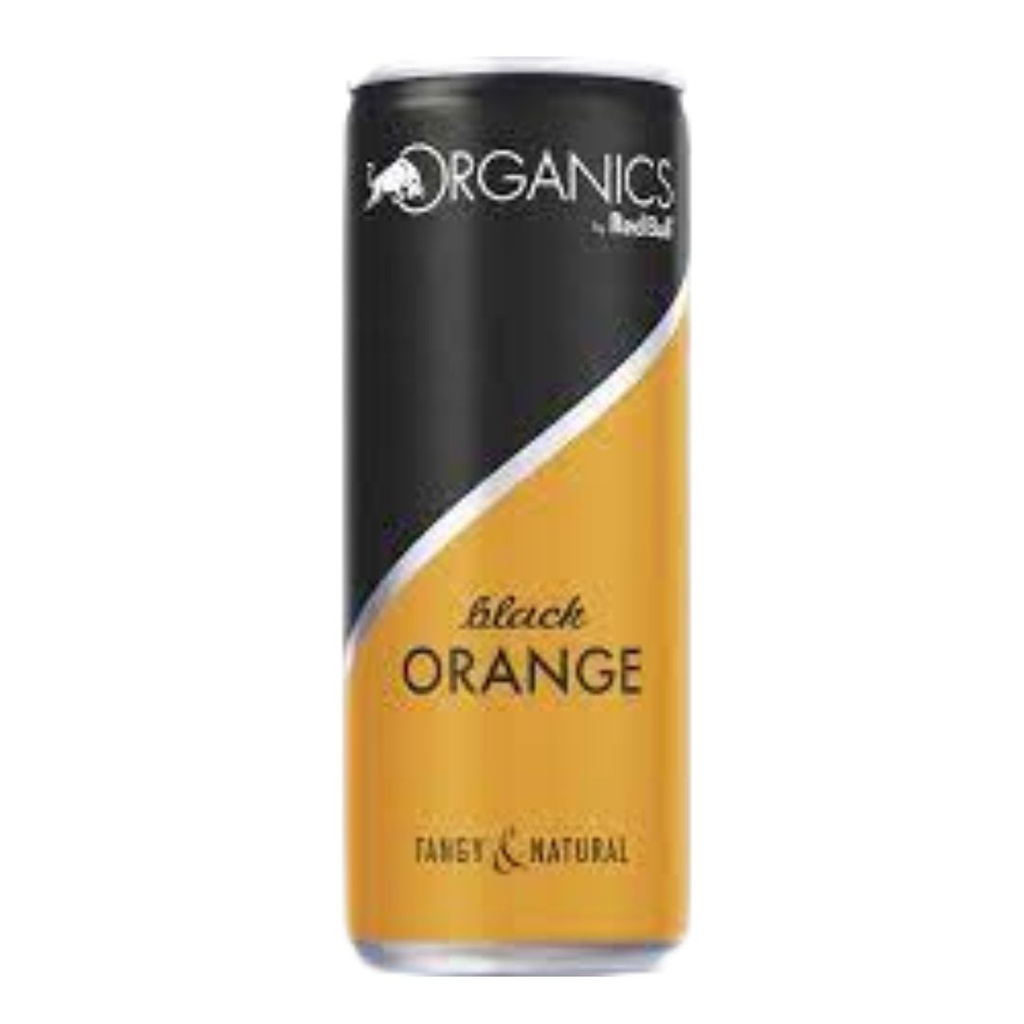 Refresco ORGANIC RB BLACK ORANGE Lata25clx24