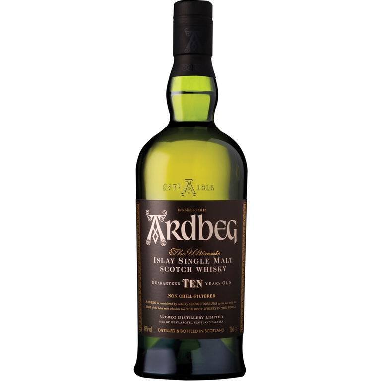 Whisky ARDBEG 10 AÑOS ESTUCHADO 70cl