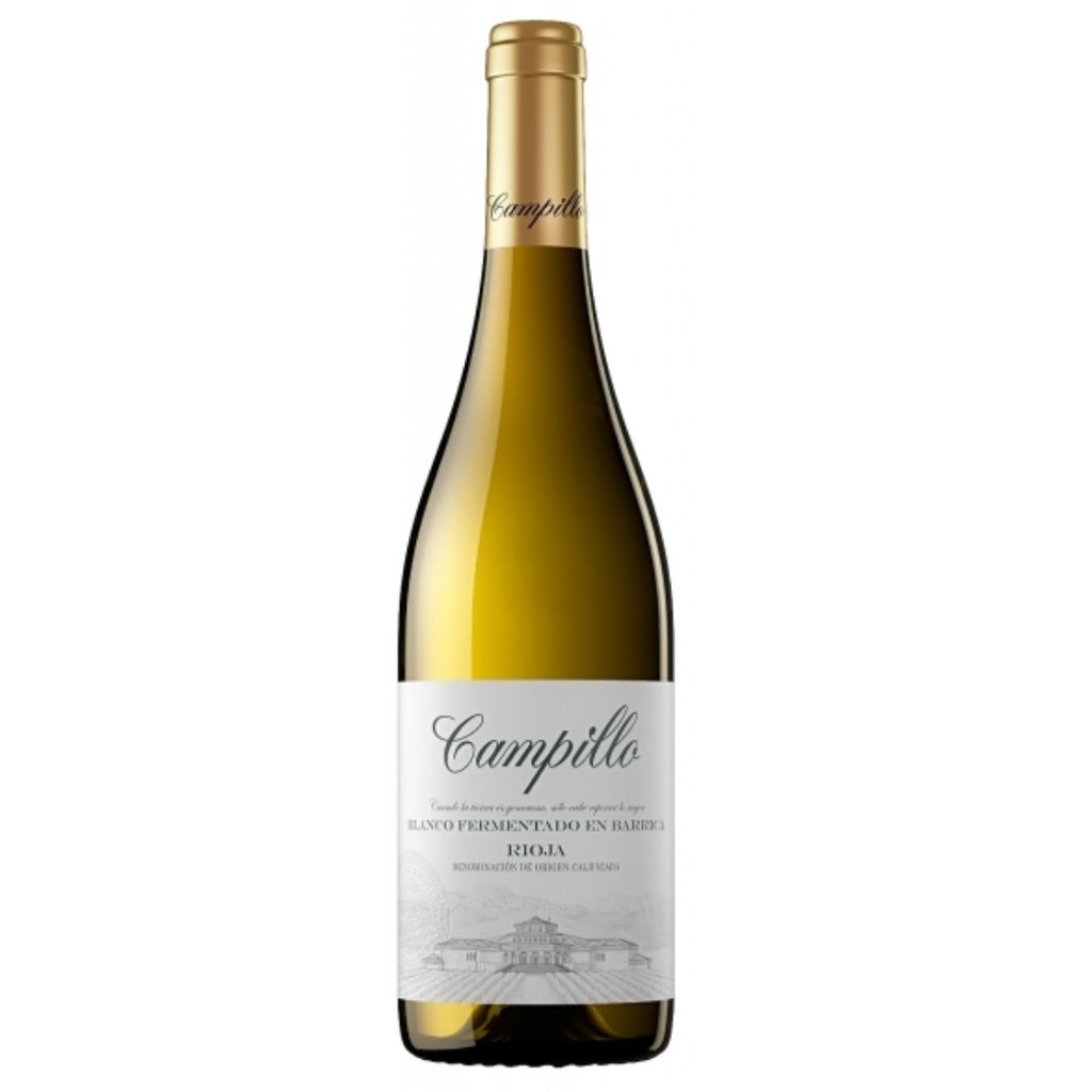 Vino CAMPILLO FERMENTADO EN BARRICA BLANCO 75cl