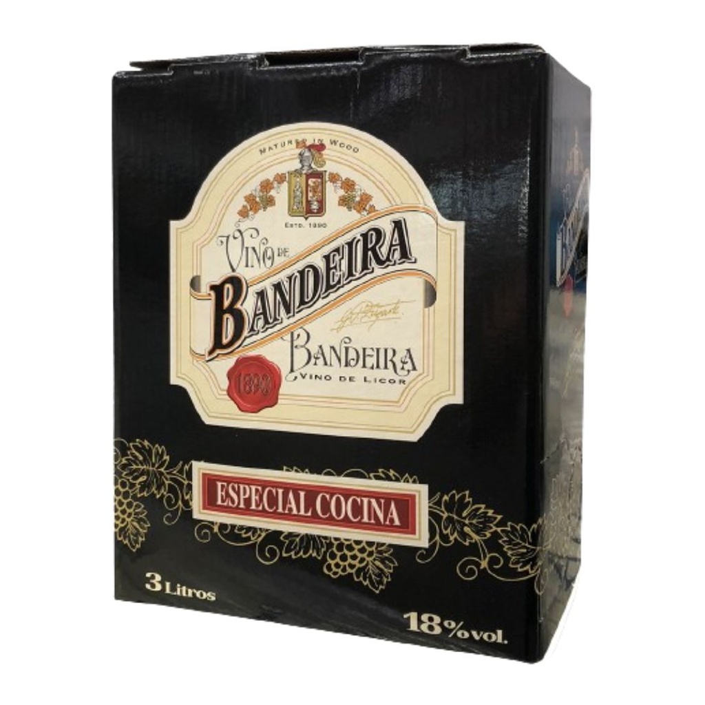 [025B0] Vino Oporto BANDEIRA BAG IN Box 3L