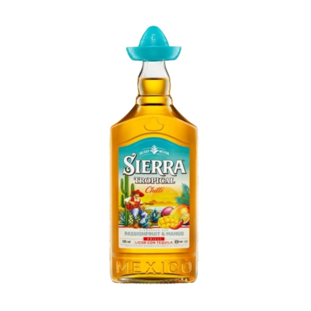 [13.1.0007] Tequila SIERRA TROPICAL CHILLI 70cl