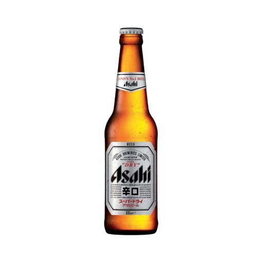 [707320] Cerveza ASAHI SUPER DRY Botella 33cl x 24