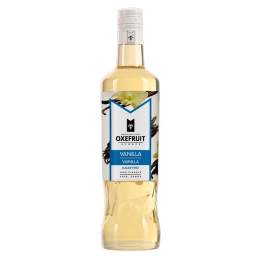 [B70SVASIN] Sirope OXEFRUIT Vainilla SIN AZUCAR 70cl