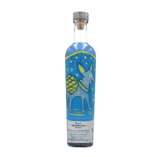 [1324000052] Mezcal BURRITO FIESTERO CASTILLA JOVEN ANCESTRAL 49,1º 70cl