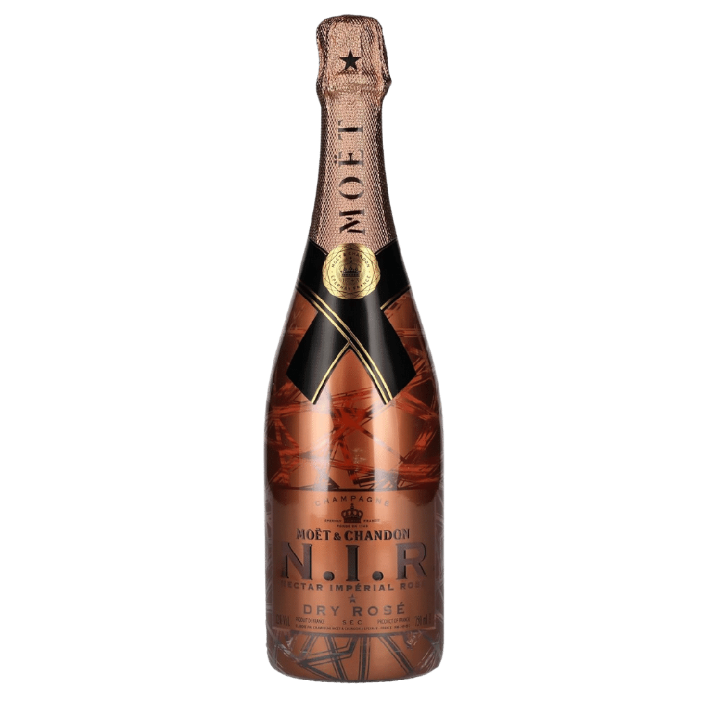[1105957] Champagne MOET&CH NECTAR IMPERIAL ROSE NIR Luminoso 75cl
