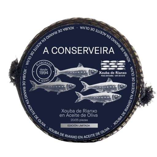 [06101] Sardinillas Oliva RO-120 RIANXO pesca artesanal A CONSERVEIRA Tradición
