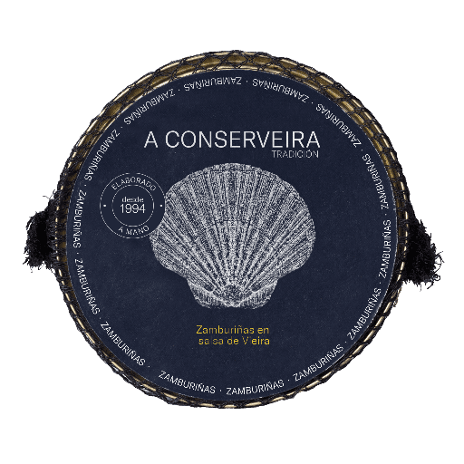 [20200] Zamburiñas salsa vieira RO-120 A CONSERVEIRA Tradición