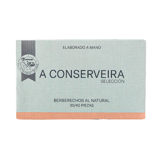 [93252] Berberechos natural 30/40  Rías Gallegas RR-125 A CONSERVEIRA Selección