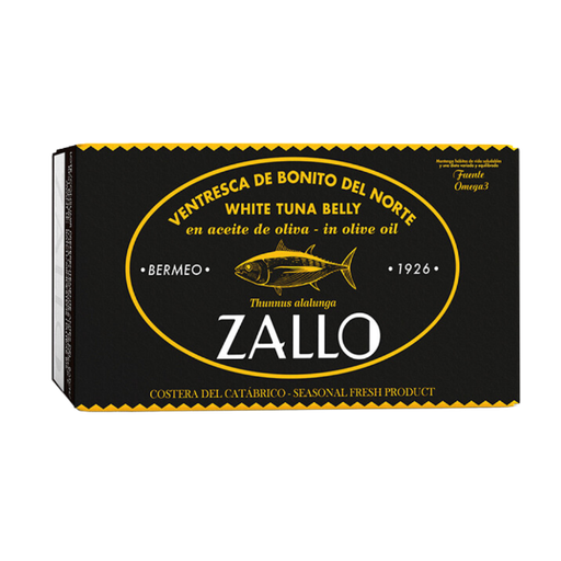 [VB/AO OL120] Ventresca Bonito Aceite Oliva OL-120 CONSERVAS ZALLO